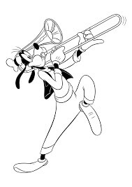 Goofy toca la Trompeta