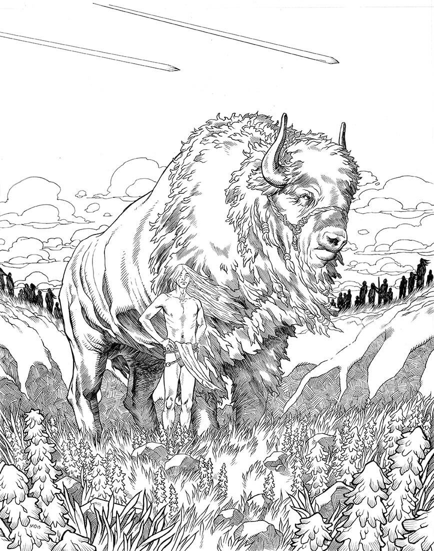 Gran Búfalo Blanco