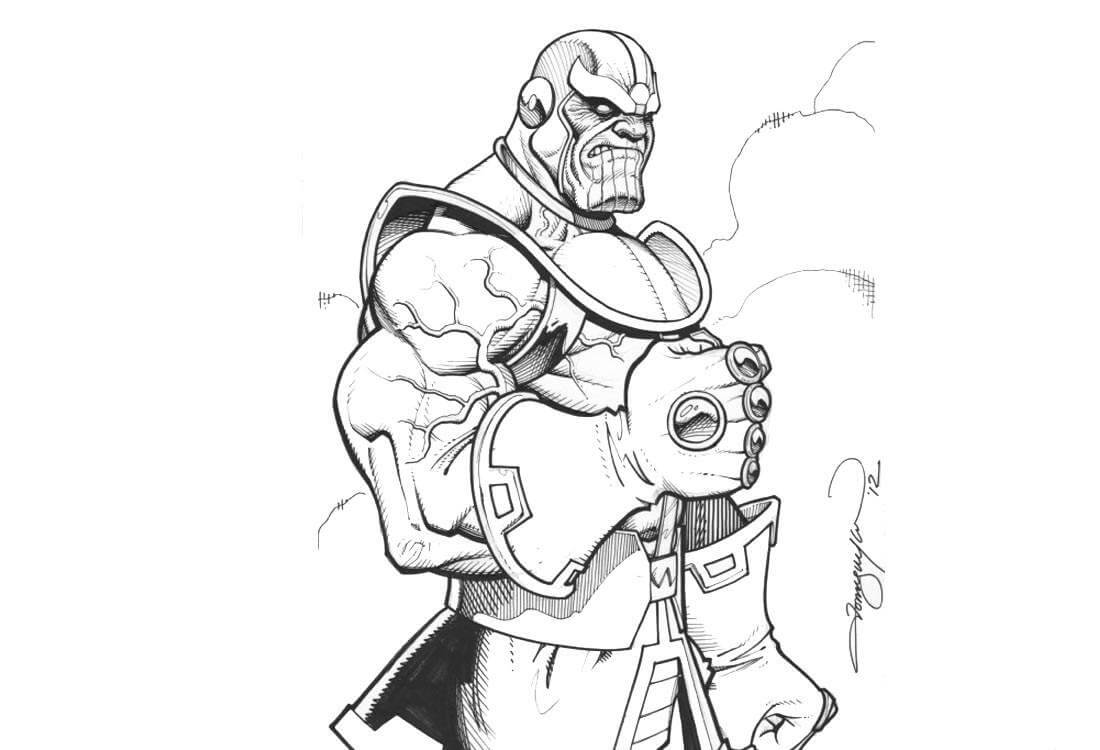 Gran Thanos con Guantelete Infinito