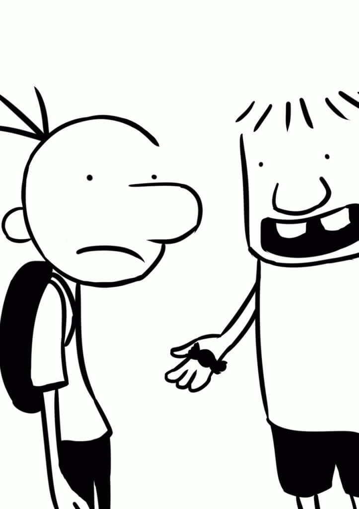 Greg Heffley y Rowley Jefferson