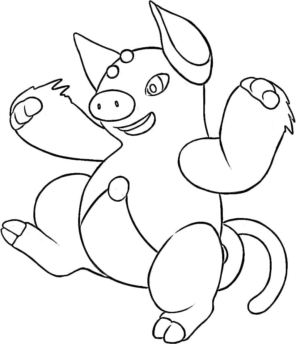 Gruñón en Pokémon