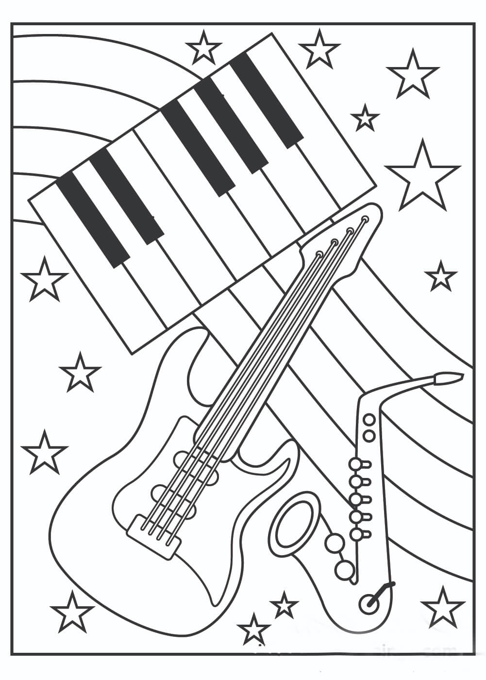 Guitarra y Estrella