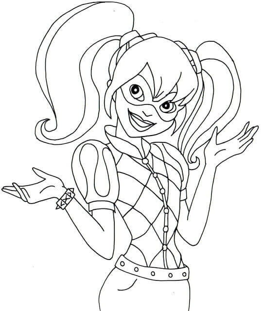 Harley Quinn Sonriente