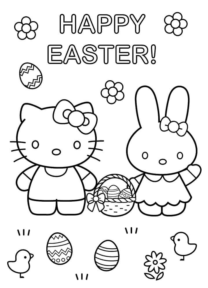 Hello Kitty en Feliz Pascua