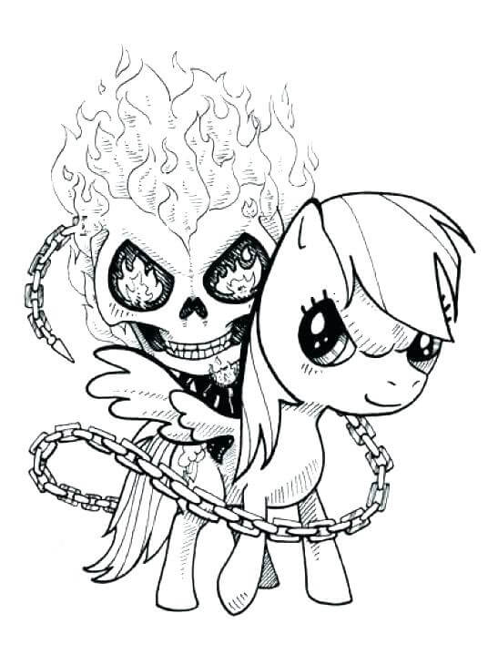 Hermoso Fantasma Jinete