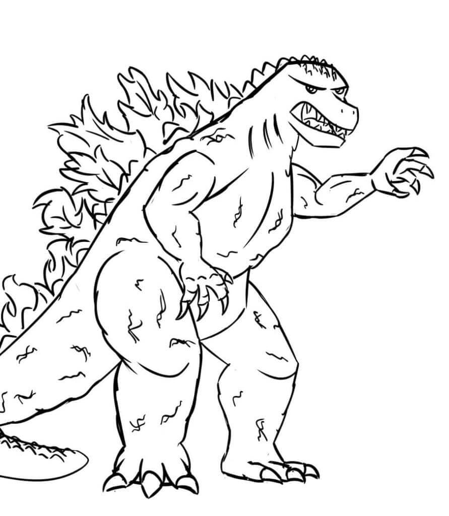 Hermoso Godzilla Enojado