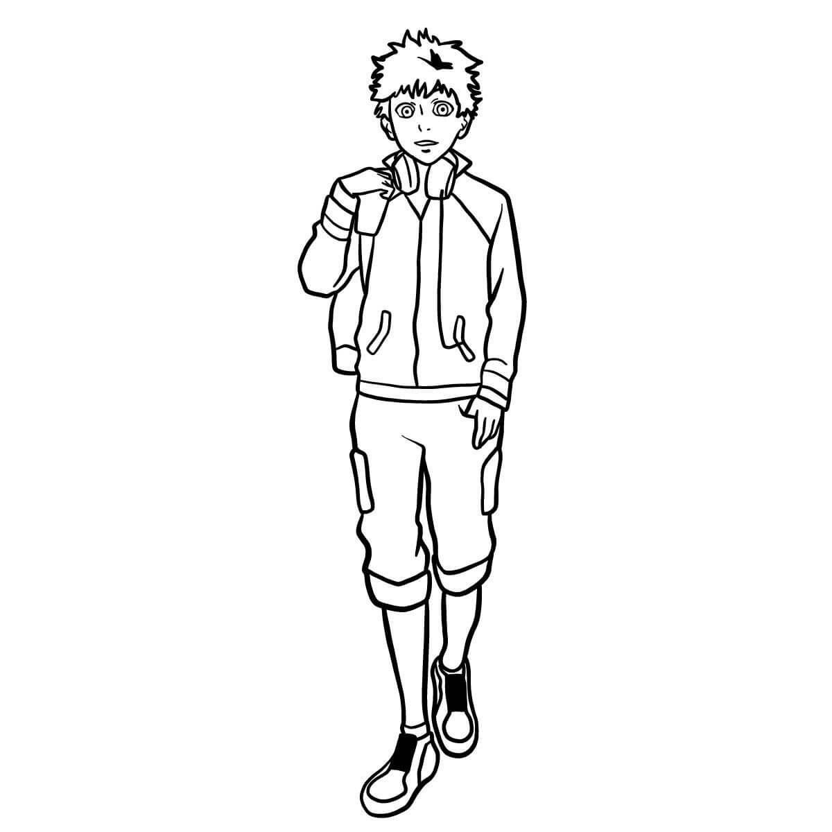 Hideyoshi Caminando