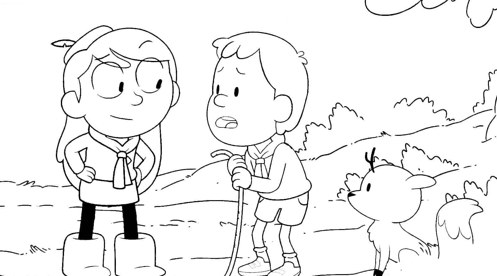 Hilda y David, Twig