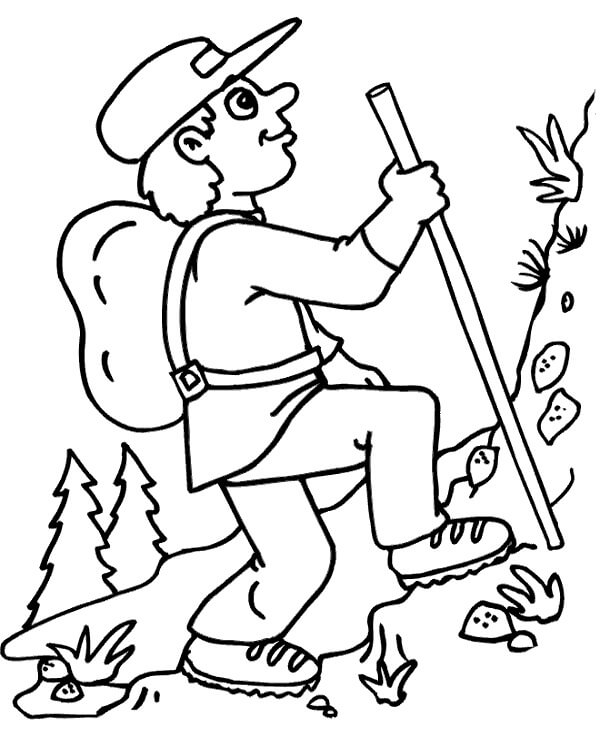 Hombre Montañismo
