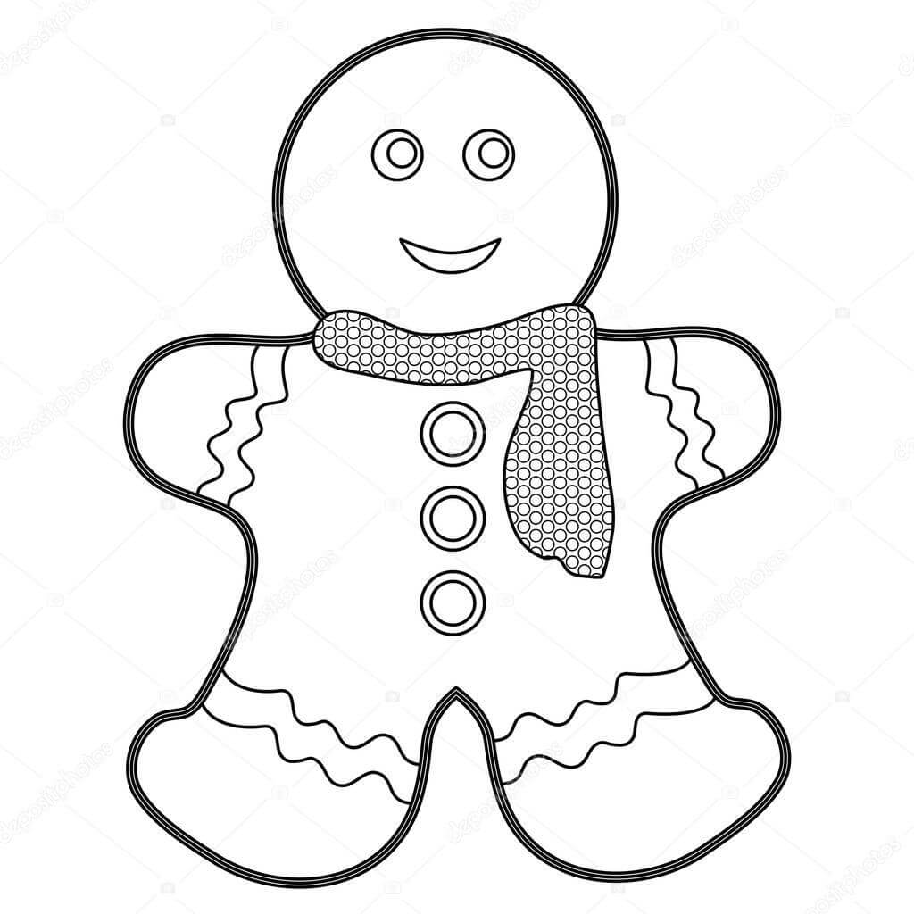 Hombre de Pan de Jengibre Invierno