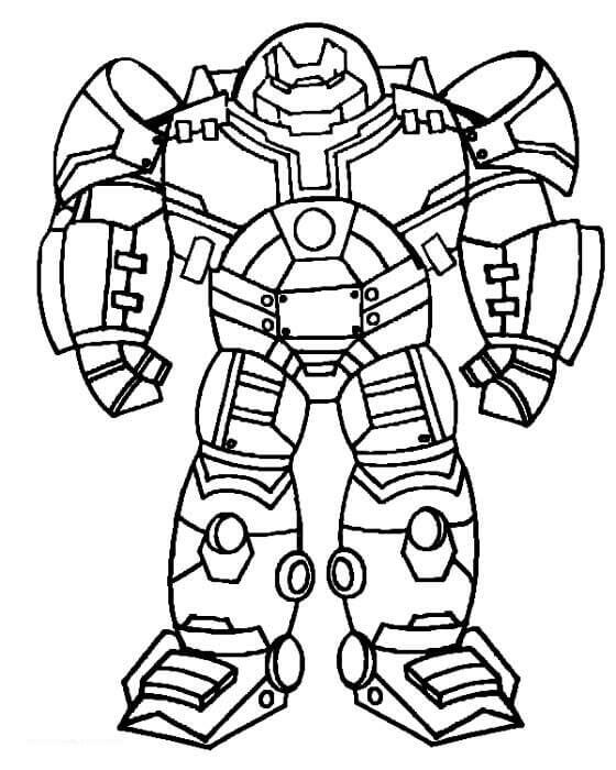 Hulkbuster de Dibujos Animados