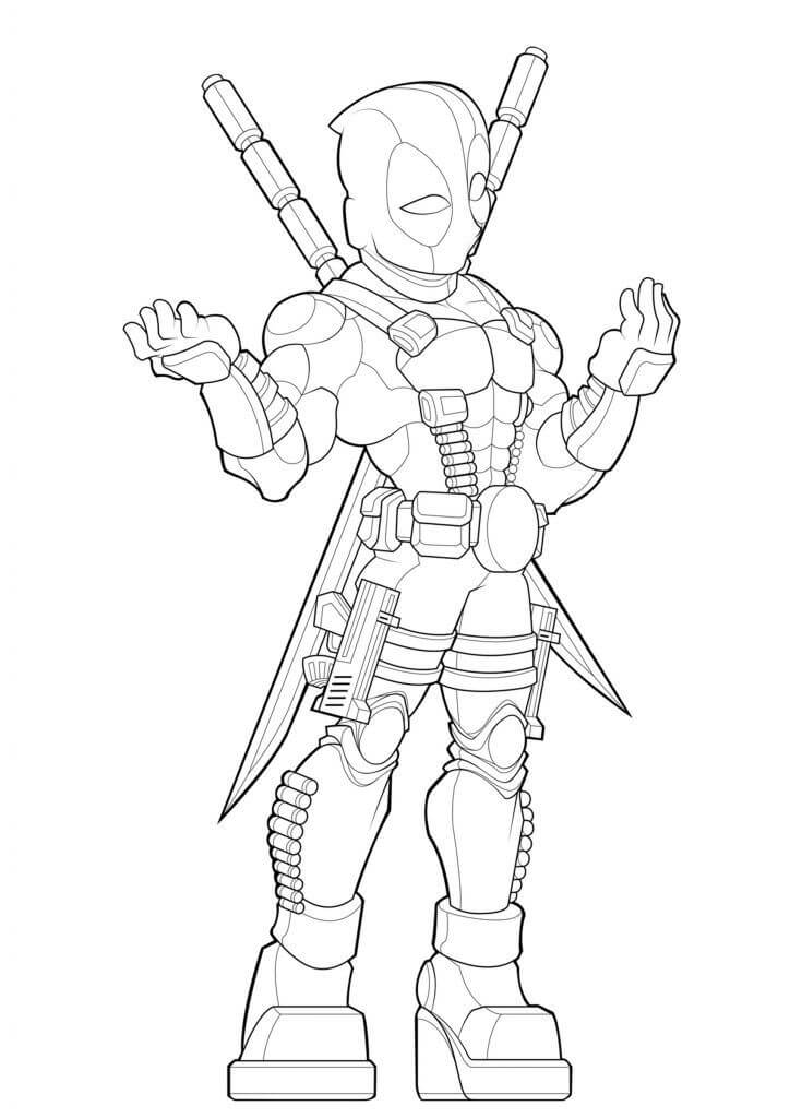 Idea libre de Deadpool