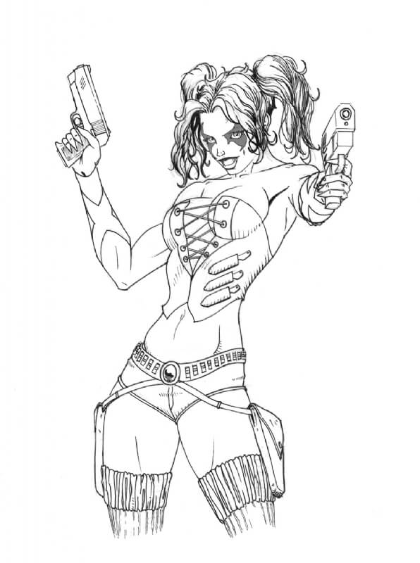 Impresionante Harley Quinn