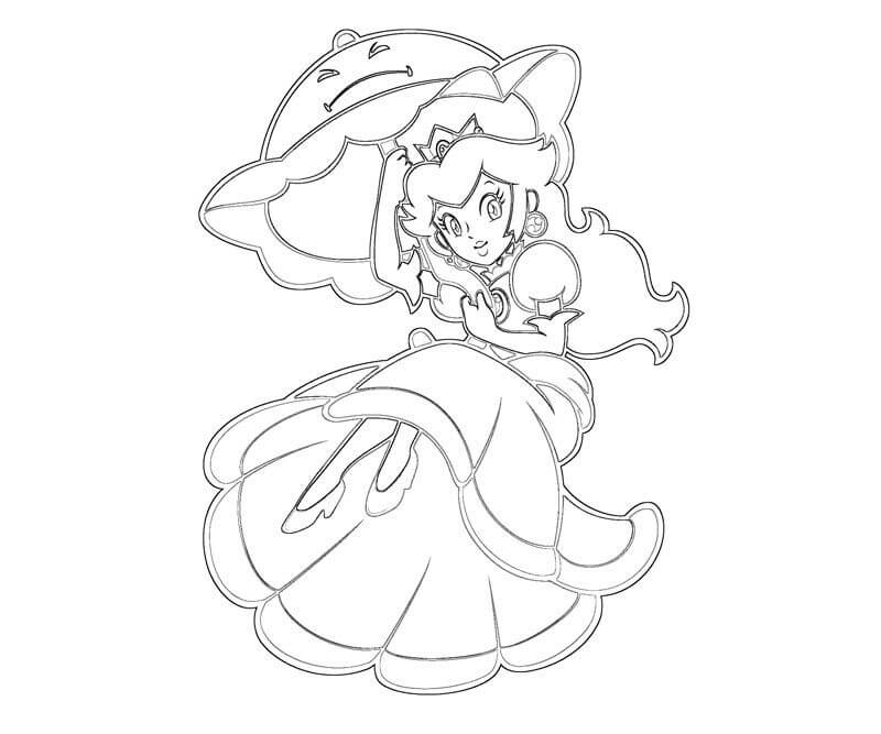 Impresionante princesa Peach