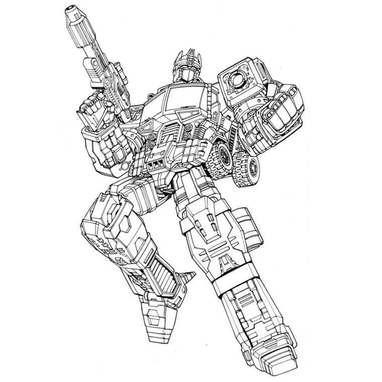 Increíble Optimus Prime