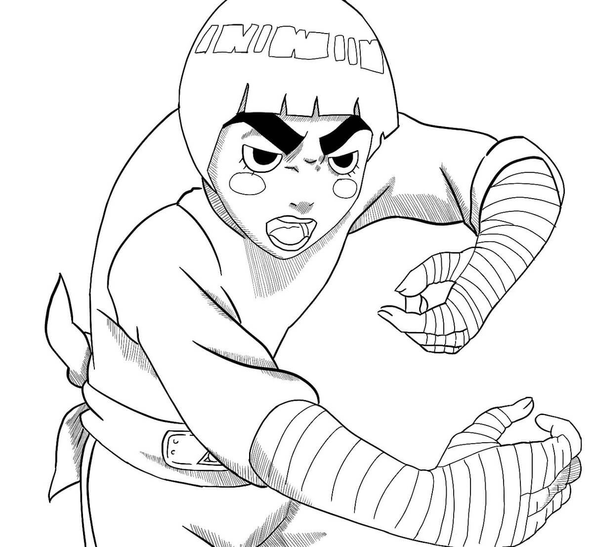 Increíble Rock Lee
