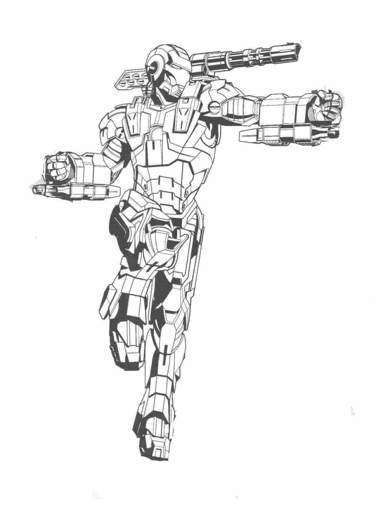 Ironman con Ametralladora