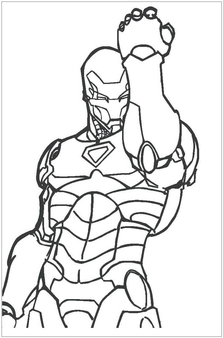 Ironman con Guantelete Infinito