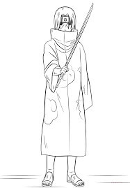 Itachi Sosteniendo la Espada
