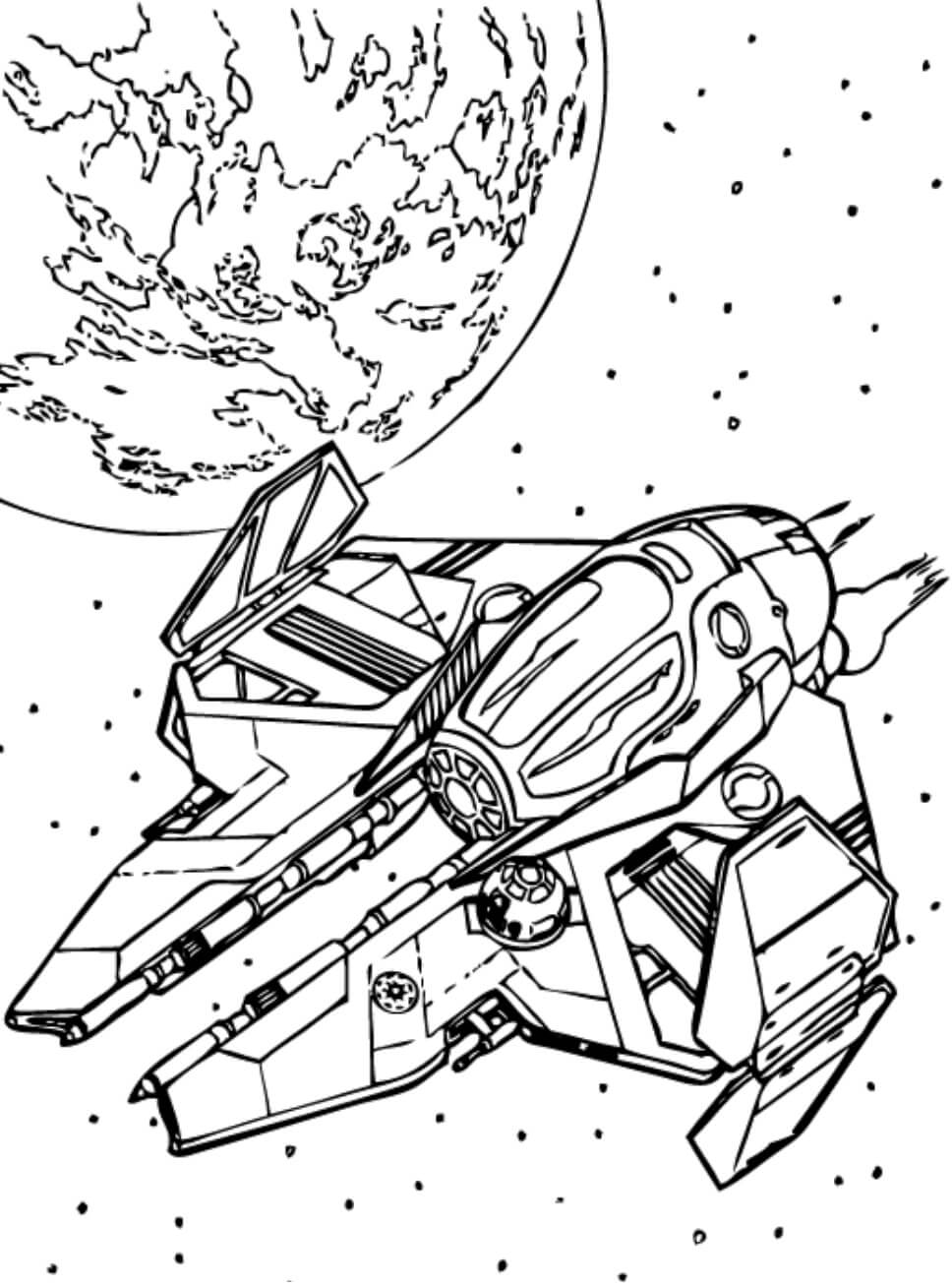 Jedi Starfighter de Obi Wan Kenobi