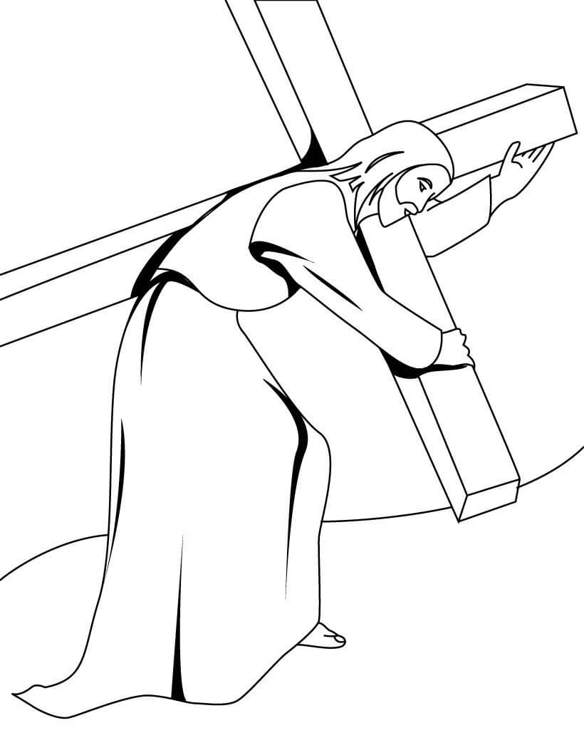 Jesucristo Cargando la Cruz