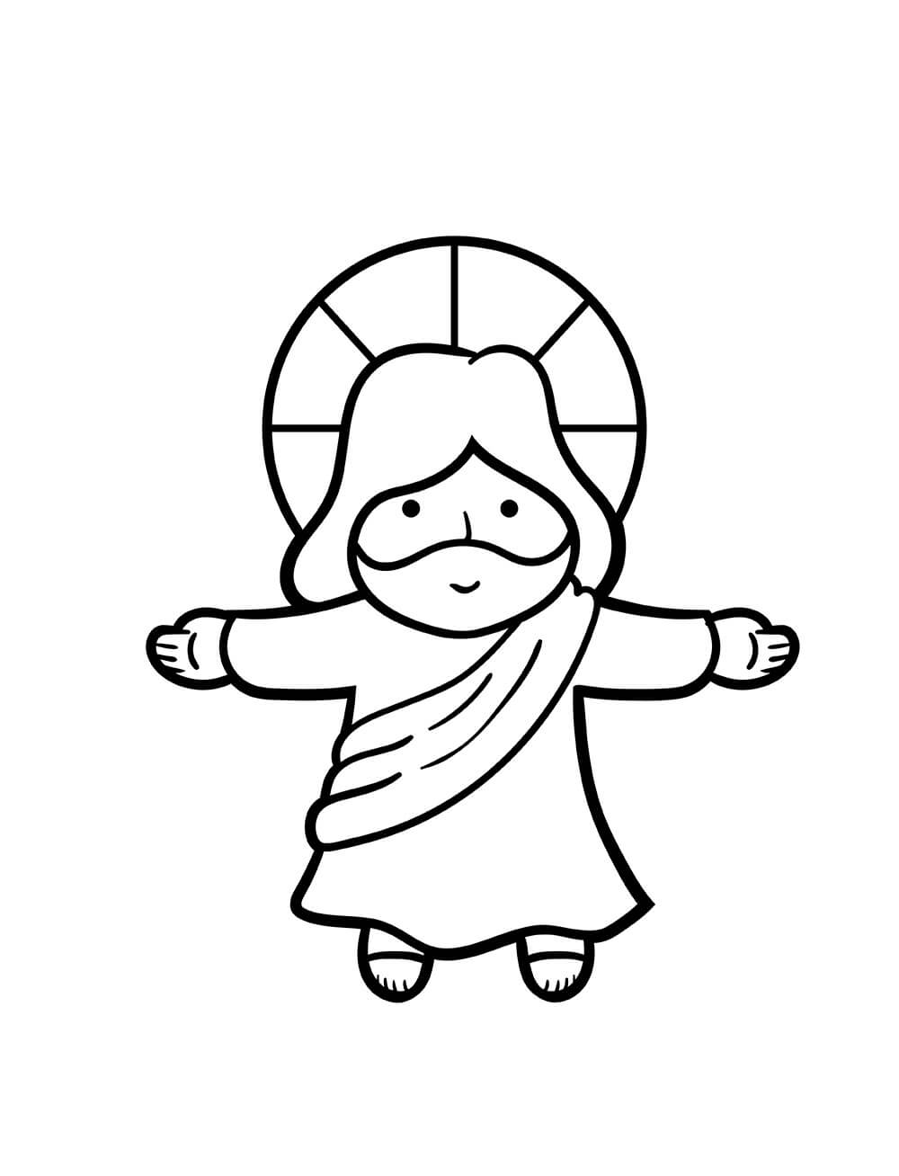 Jesús chibi Sonriente