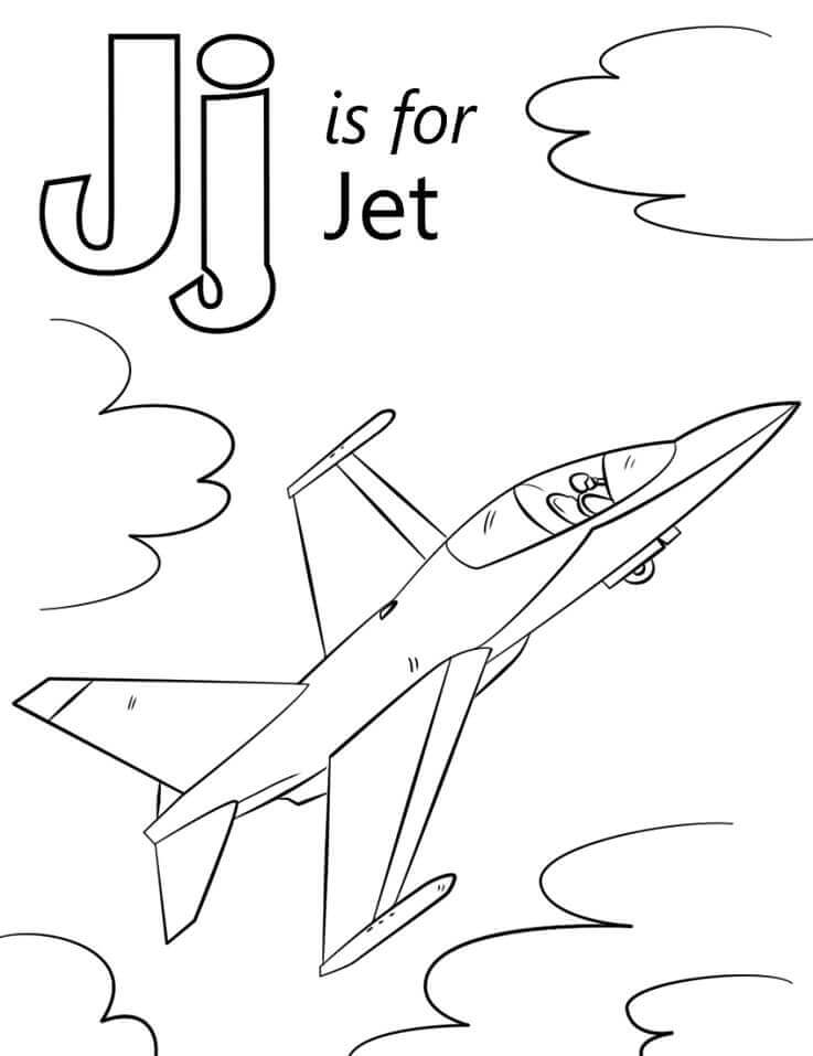 Jet Letra J