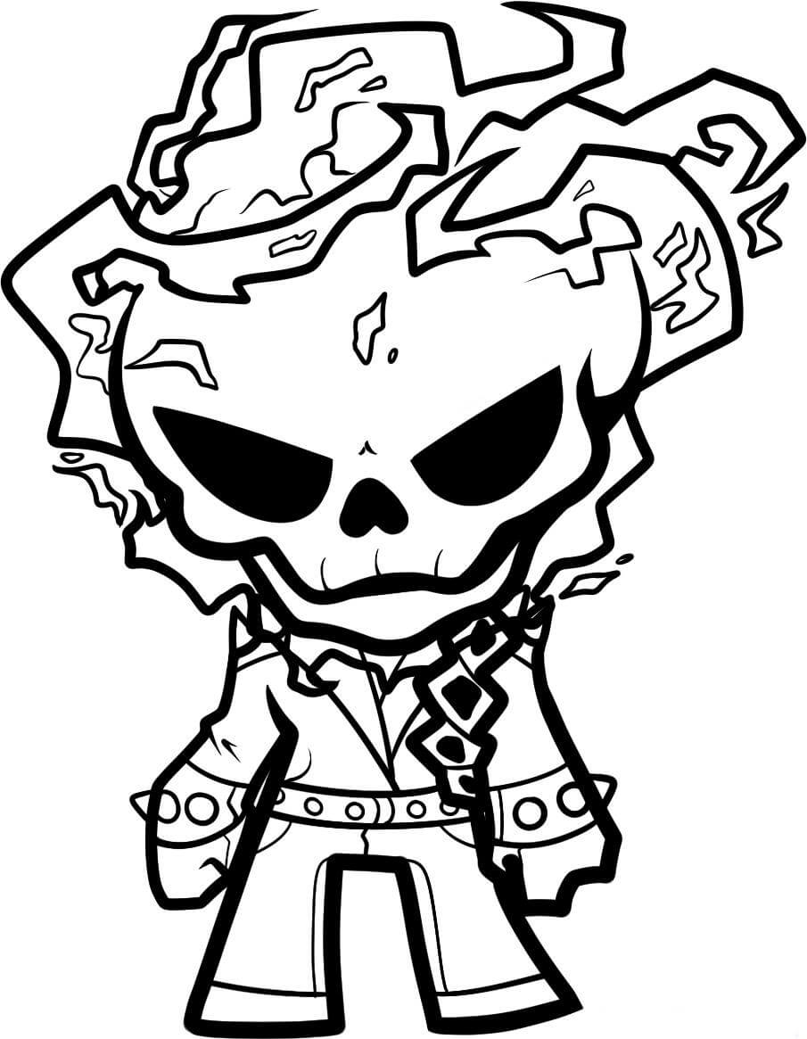 Jinete Fantasma Chibi