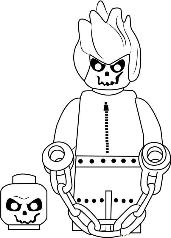 Jinete Fantasma de Lego