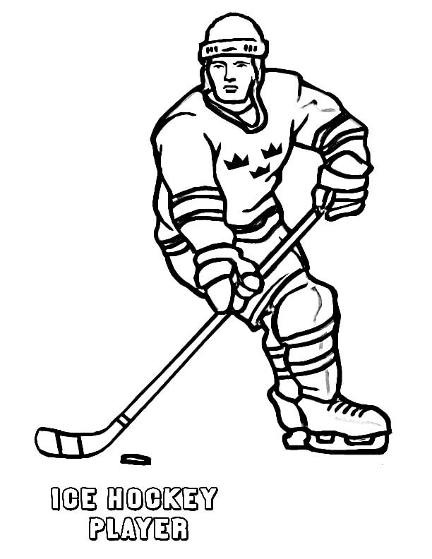 Jugador Básico de Hockey Sobre Hielo