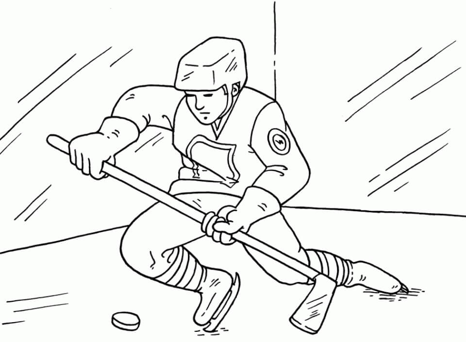 Jugador Simple de Lacrosse