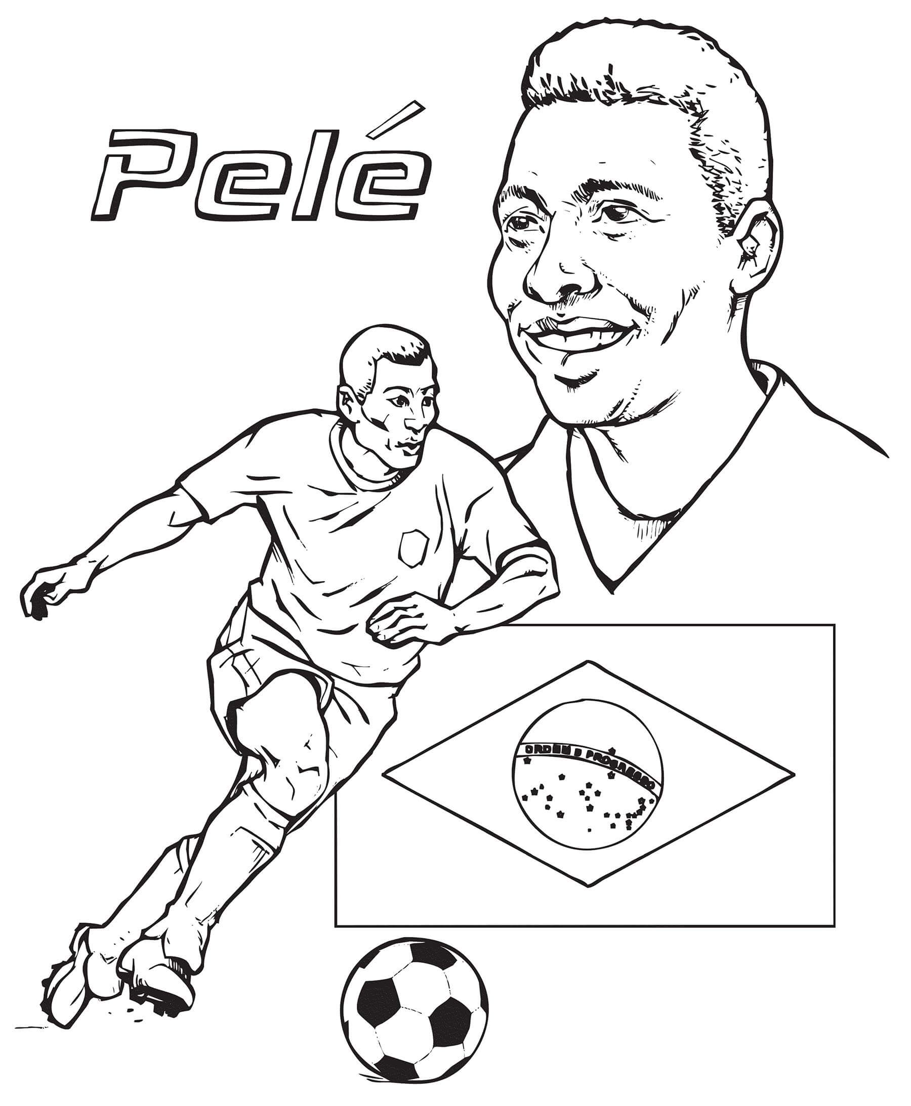 Jugador de Fútbol Pelé
