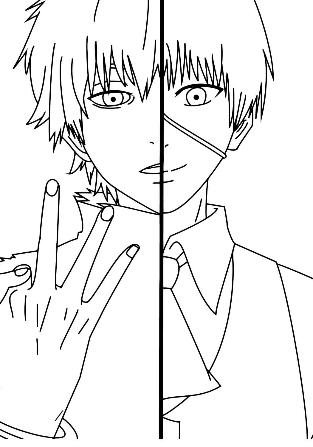Kaneki Ken And Haise Sasaki