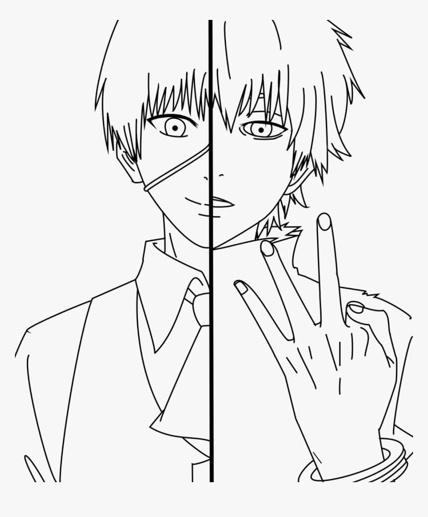 Kaneki ken dos Personalidades