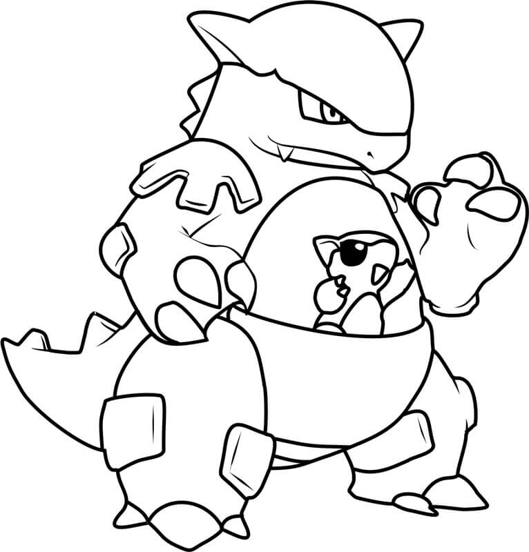 Kangaskhan en Pokémon