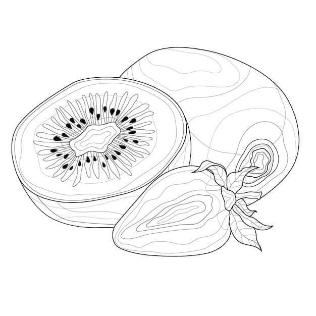 Kiwi y Fresa
