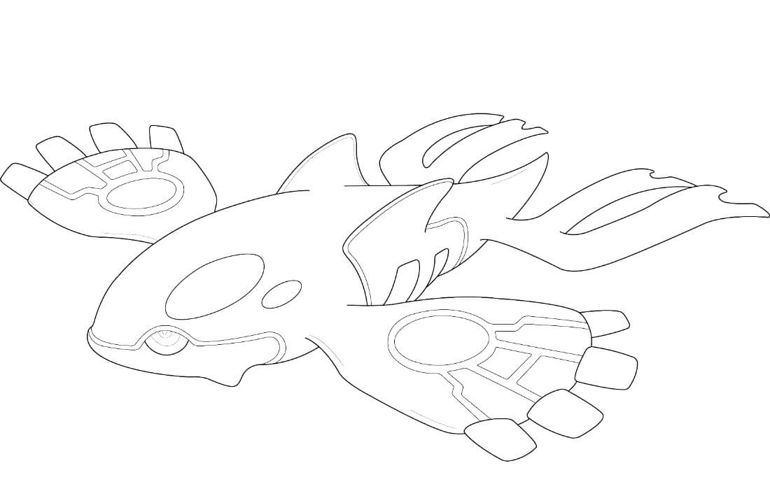 Kyogre en Pokémon Legendarios