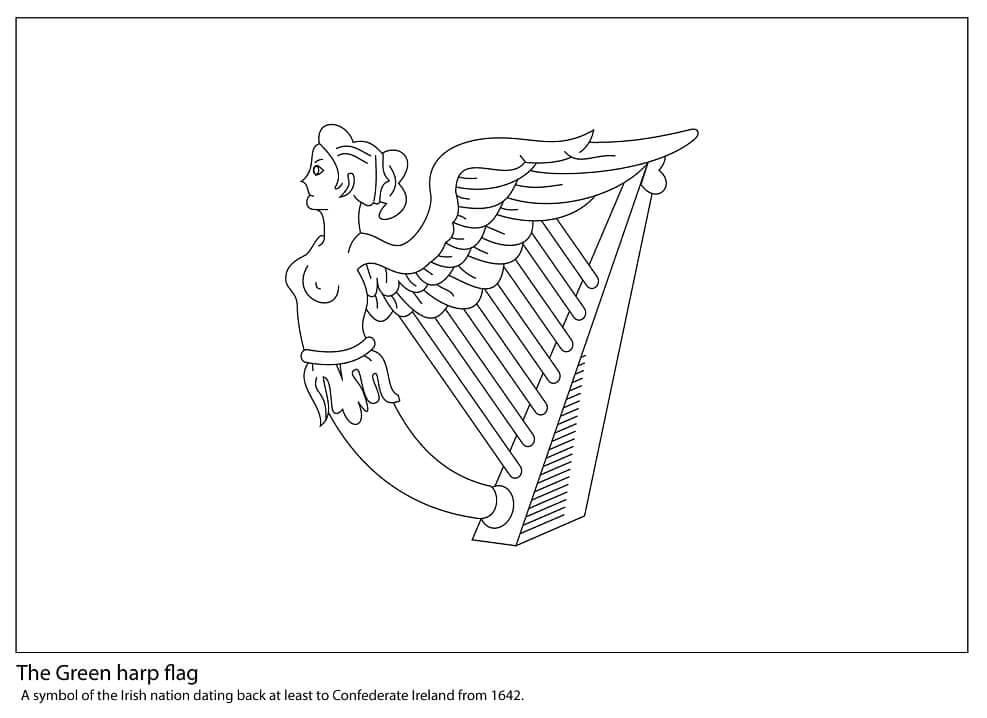 La Bandera del Arpa Verde