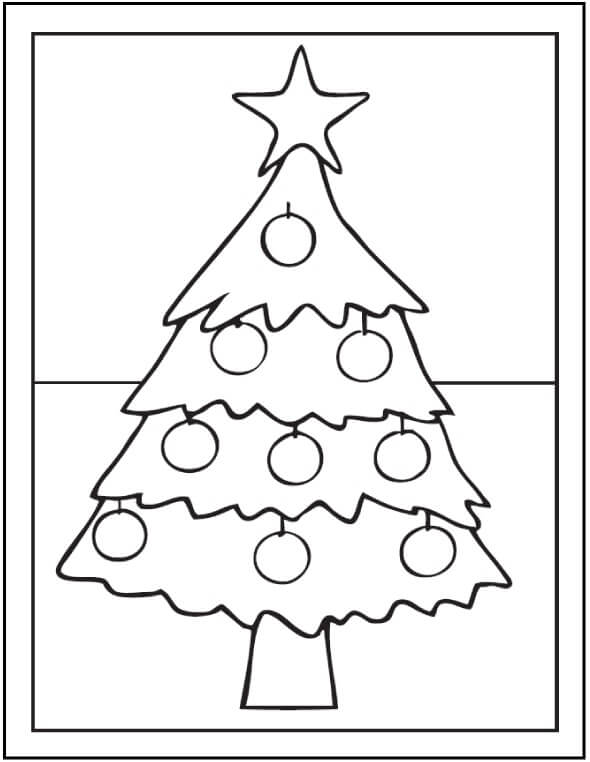 La Estrella en el Árbol de Navidad