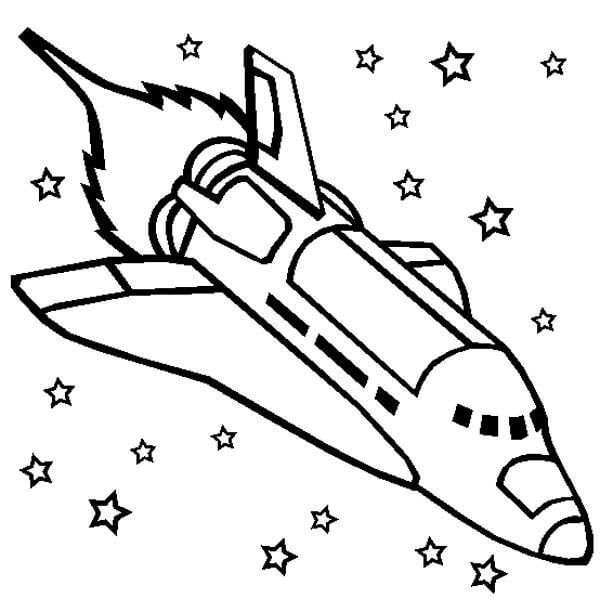 La nave espacial del Transbordador Espacial