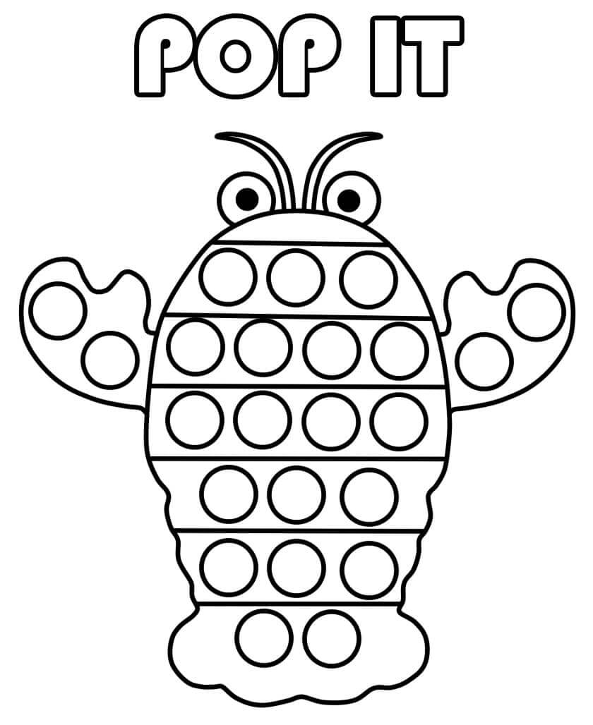 Langosta Pop It