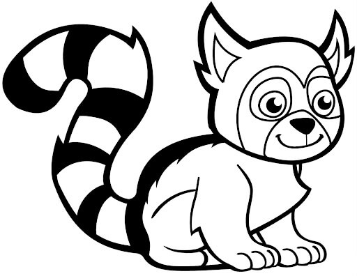 Lemur Sonriendo