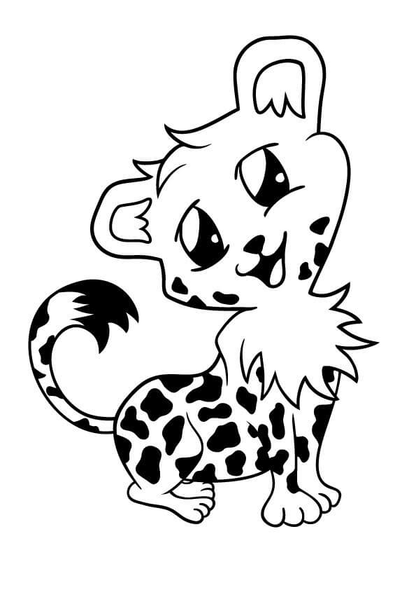 Leopardo Kawaii