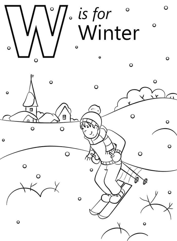 Letra De Invierno W