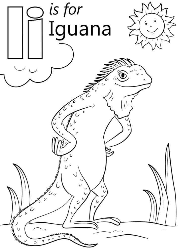 Letra Iguana I