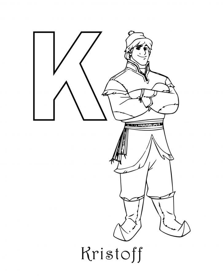 Letra K y Kristoff