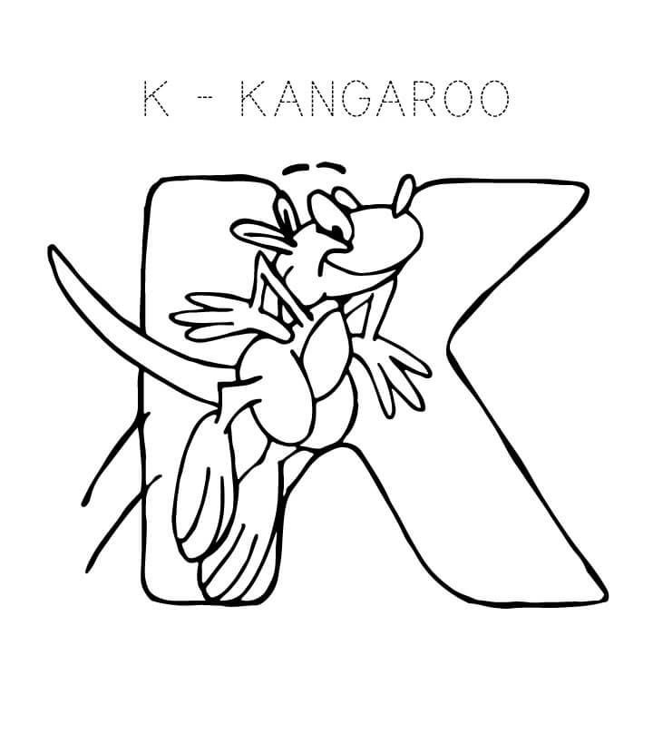 Letra K y Salto Canguro