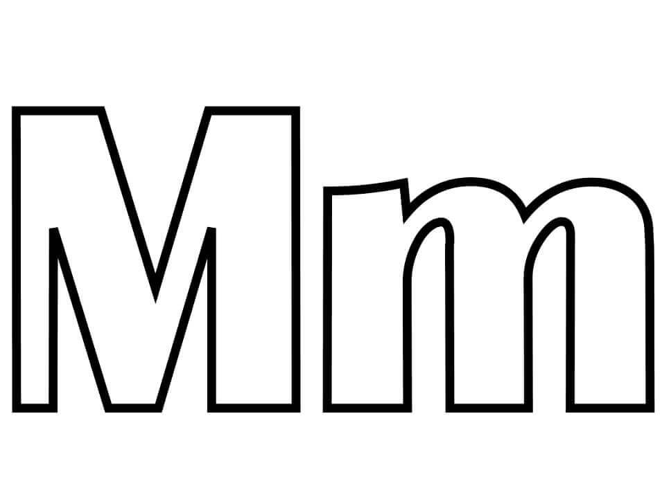 Letra M m