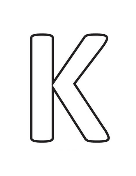 Letra K
