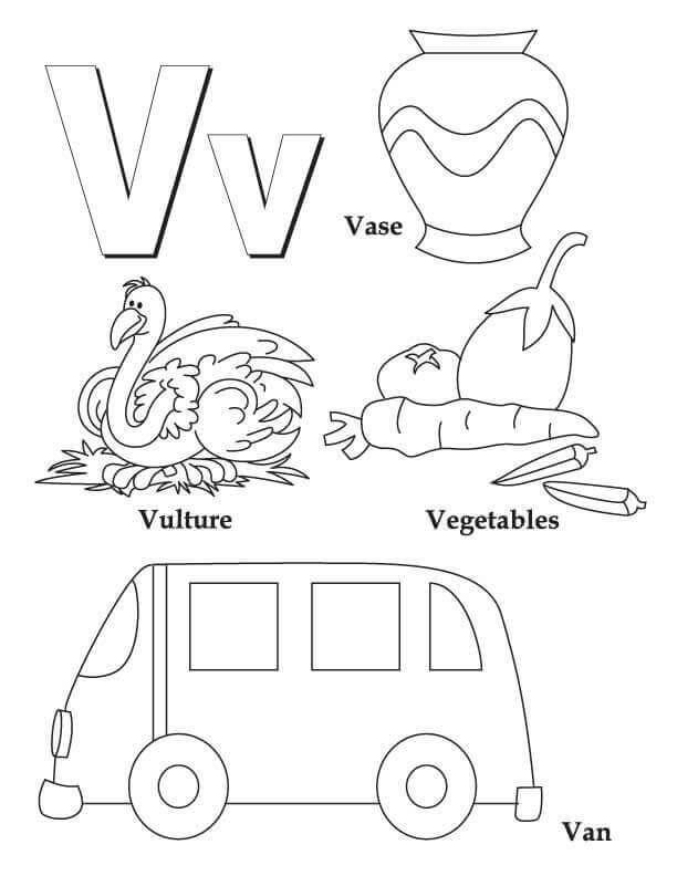 Letra V